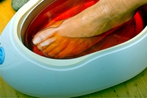 Paraffin Cozy Pedicure - Nails by Anna mobile spa