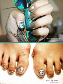 Customize your nail treatment - Nails by Anna mobile spa