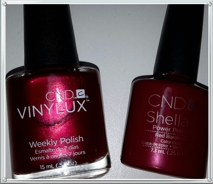 Shellac mani + Vinylux pedi -nails by anna mobile spa